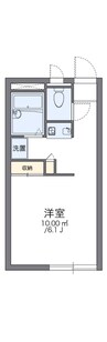 レオパレスエル 1Kの間取り