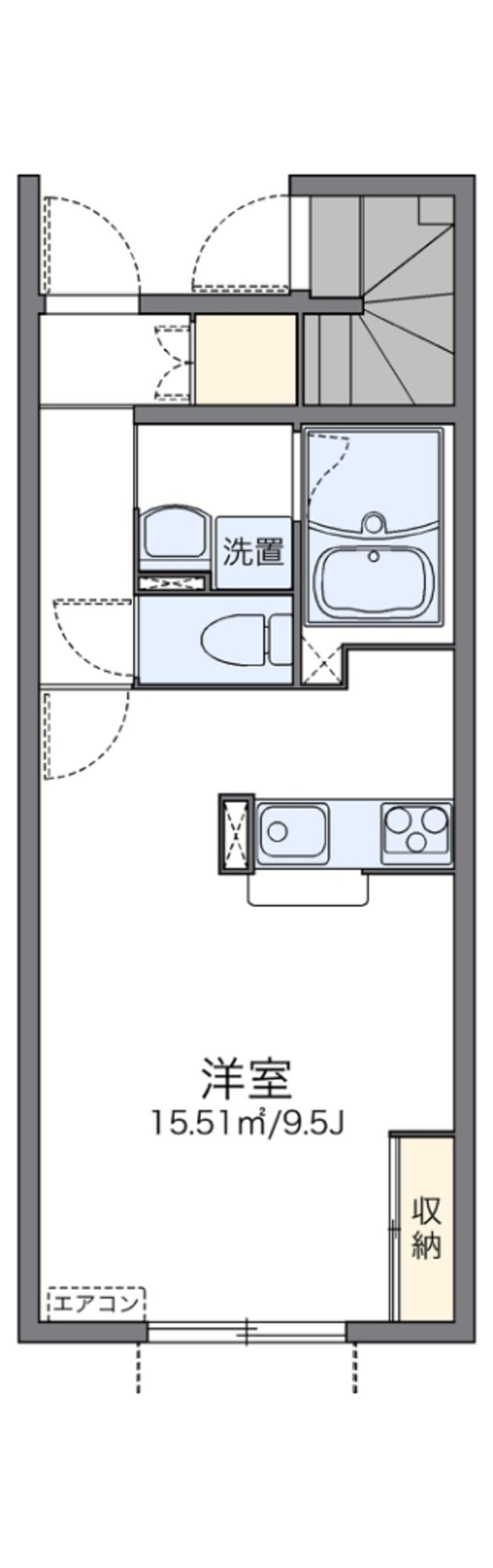 間取図 レオネクストハイアットII