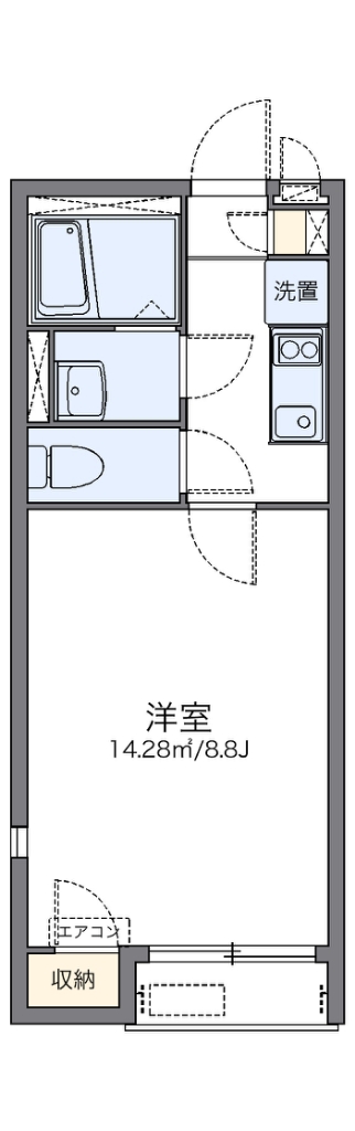 代表的な間取のため実際の間取とは異なる場合があります