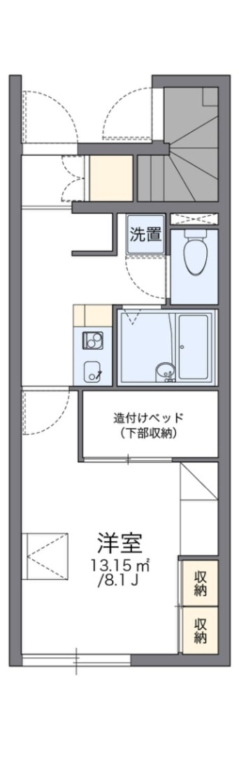 間取図 レオパレス城東