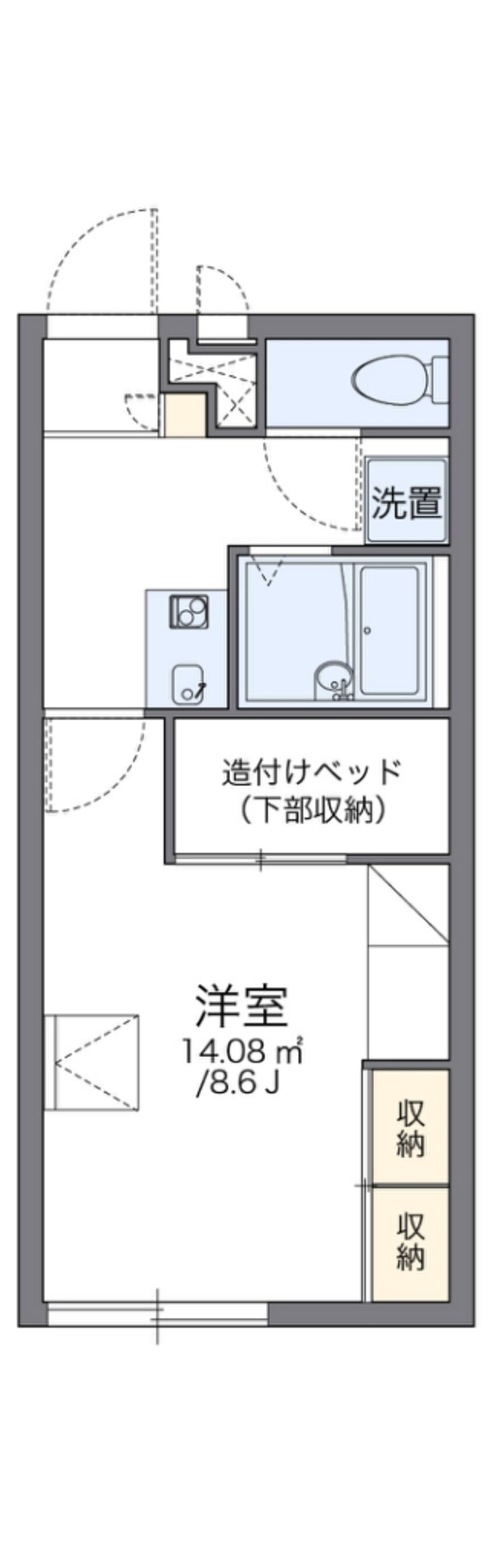 間取図 レオパレスＩＩＤＡ