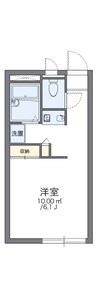 レオパレスＣｏｍｏｄｏ・Ｋ 1Kの間取り