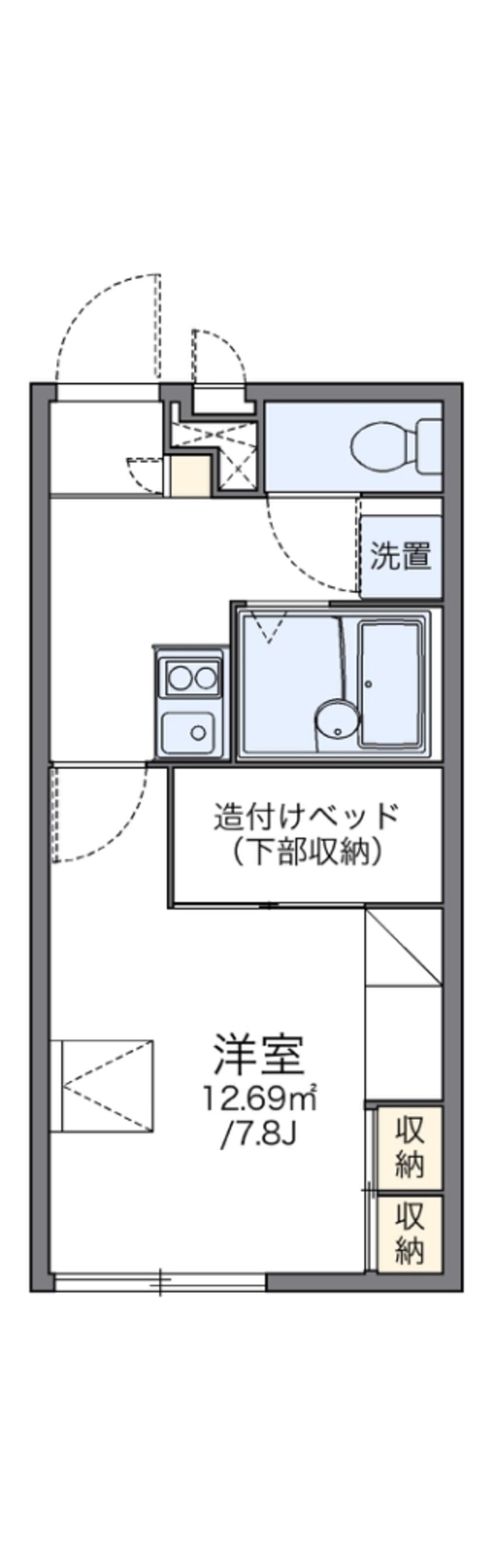 間取図 レオパレスＥＬＶＩＥＮＴＯ