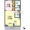 仮）D-room上石田２丁目 1LDKの間取り