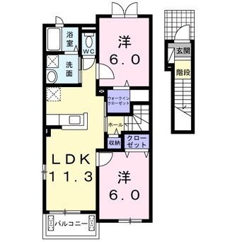 間取図 スターライトＢ