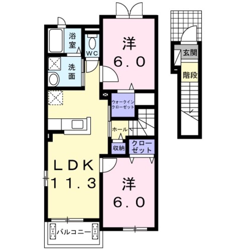 間取図 スターライトＢ