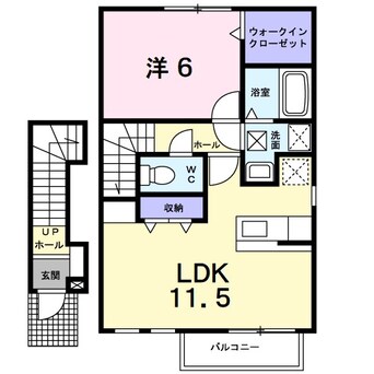 間取図 アーバンコート東甲府