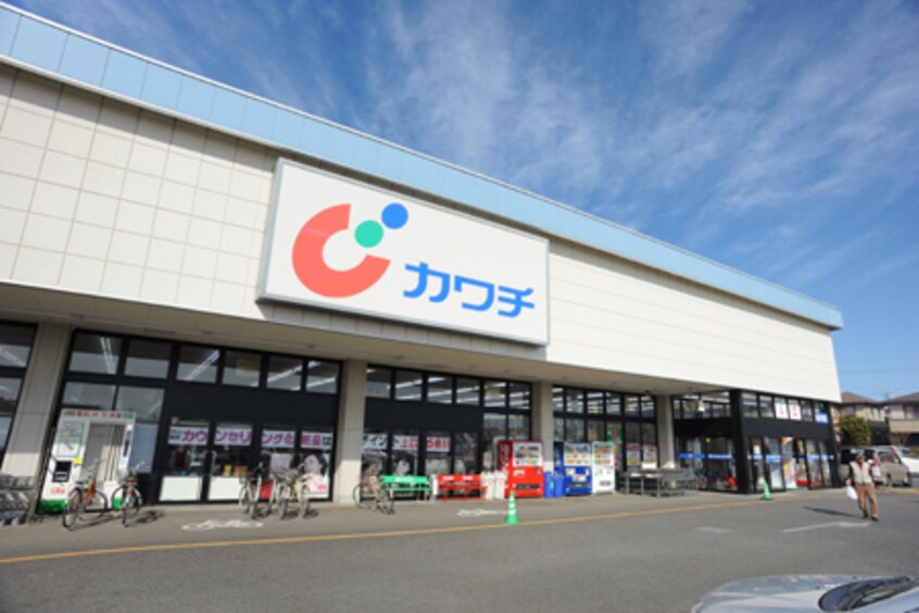 ｶﾜﾁ薬品 小瀬店(ドラッグストア)まで635m ソレイユＢ