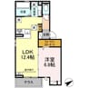 （仮）甲府市徳行5丁目PJ 1LDKの間取り