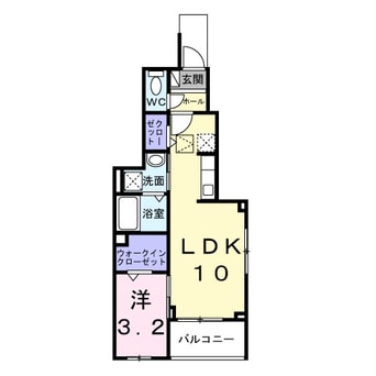 間取図 ワンズ　ホーム　ヴィレッジ　II