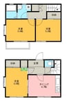 ルーミー甲府９０号館 3DKの間取り