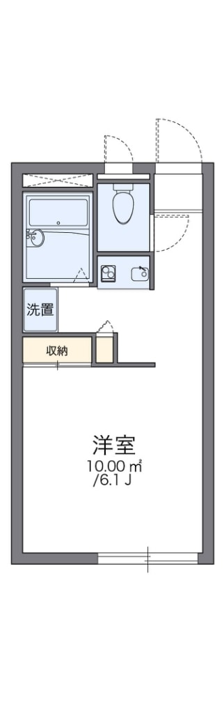 間取り図 レオパレスリヴェール