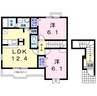 クリアネス 2LDKの間取り