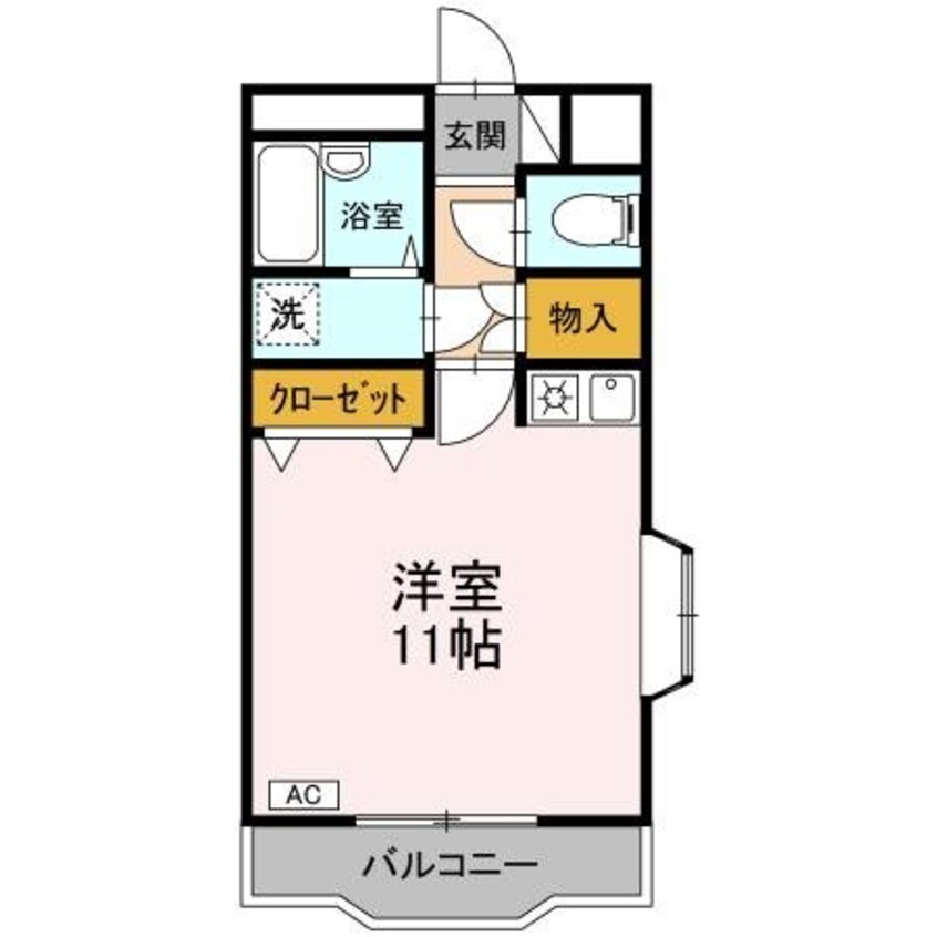 間取図 クリスタル甲府善光寺