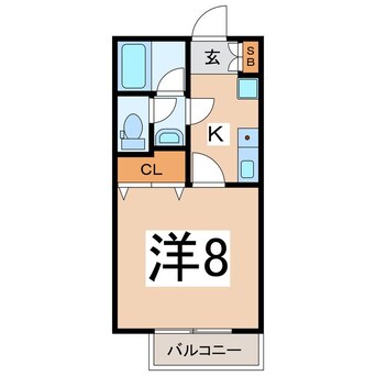 間取図 Green roof