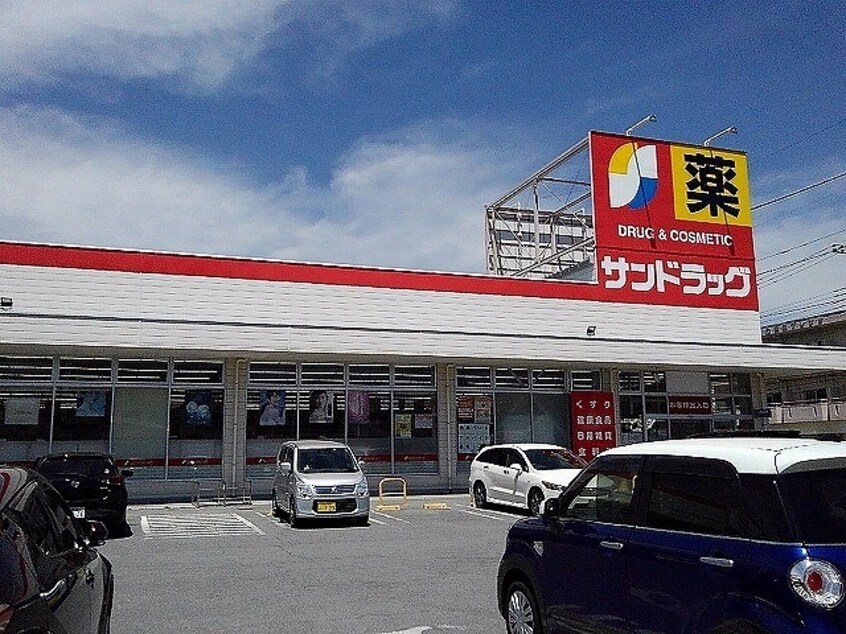 サンドラッグ青沼店まで500m エーデルハイム朝気