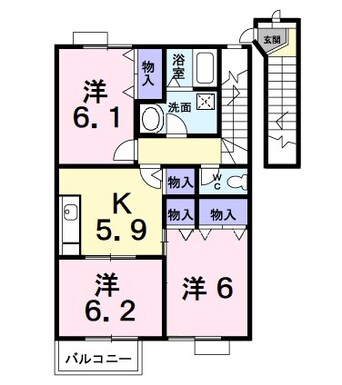 間取図 コートヤード２０