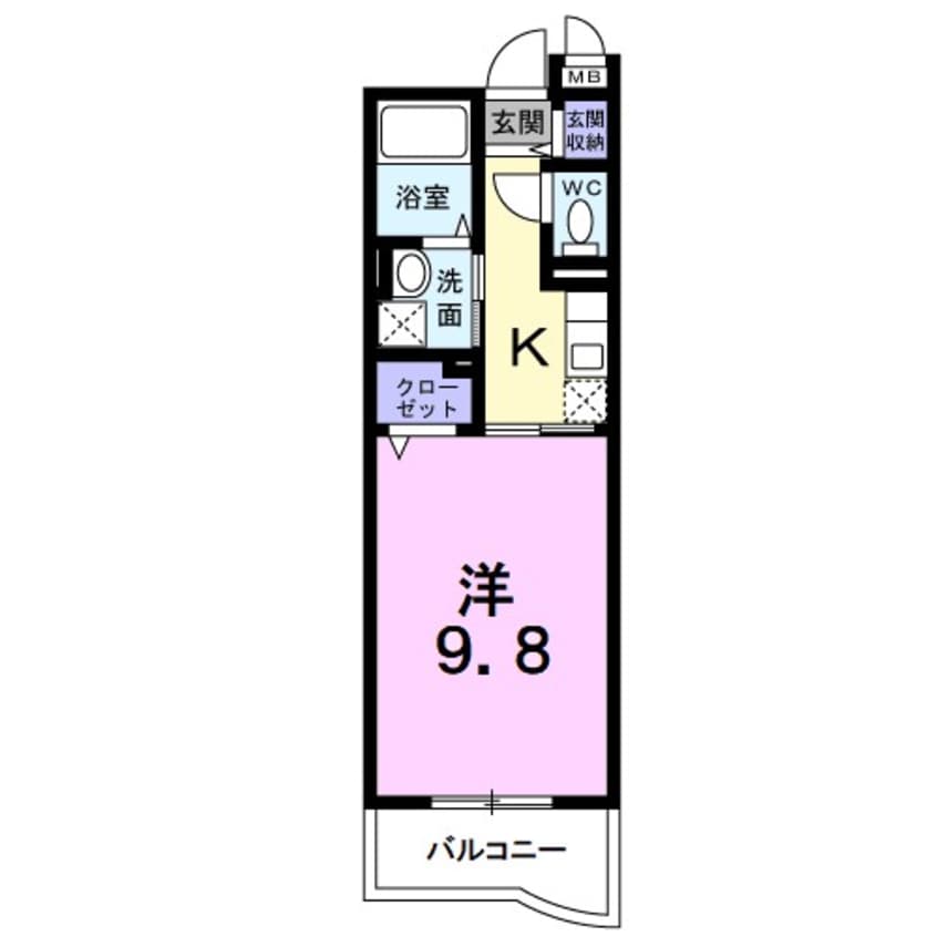 間取図 セントラル　スクエア