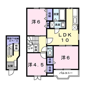 間取図 パルク　ド　ソレイユ