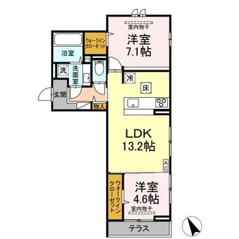 間取図 メゾン・ロワール