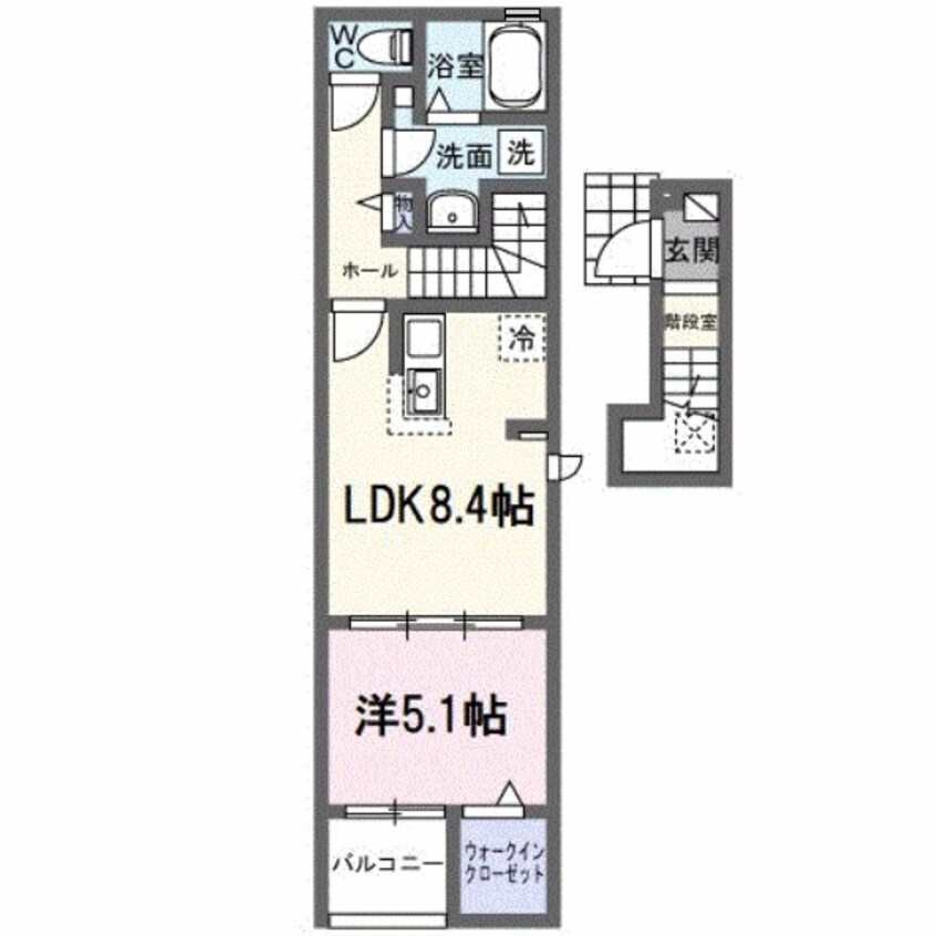 間取図 グレイス横根