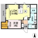 （仮称）D-ROOM中央市成島PJの間取図