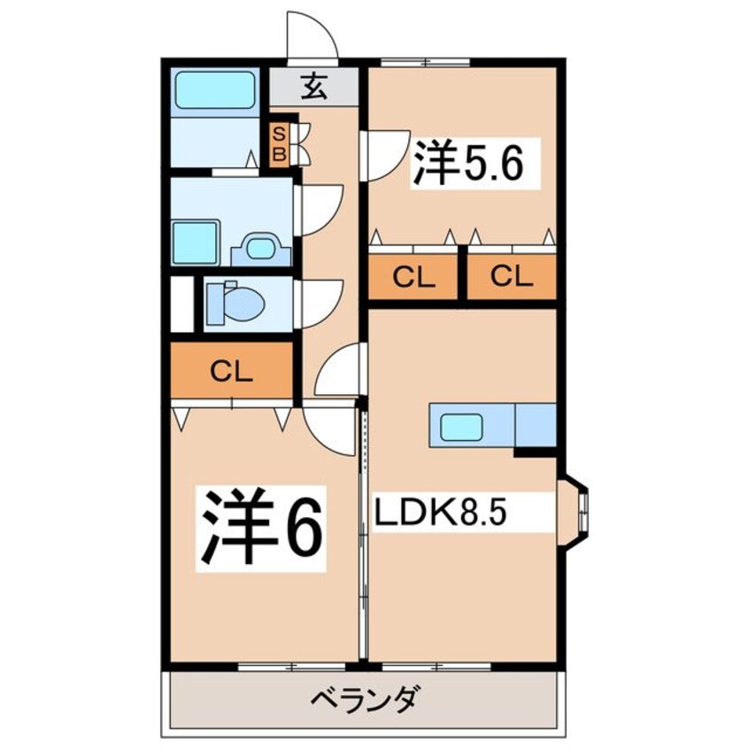 間取図 ＨＡＫＫＯＳＯII
