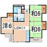 メゾン池田 3LDKの間取り