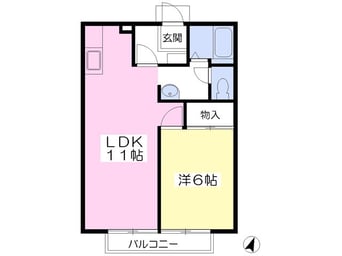 間取図 サンビレッジ光Ｃ