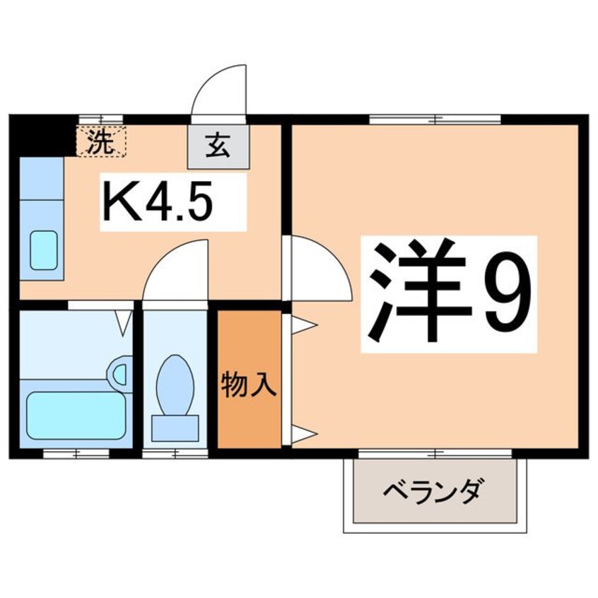 間取図 サンライズ泉