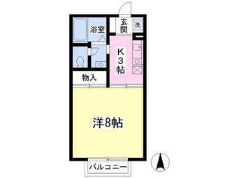 間取図 新海ハイツ