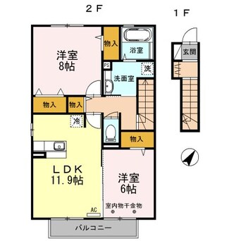 間取図 ゴールデン ヤード