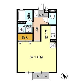 間取図 アパートメント・フォルテ