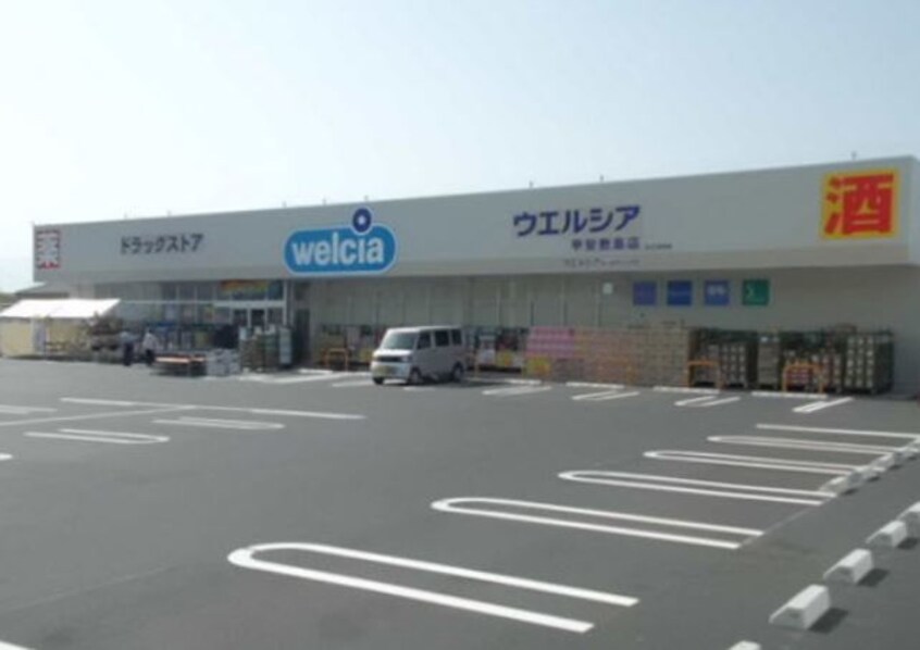 ｳｴﾙｼｱ甲斐敷島店(ドラッグストア)まで399m アパートメント・フォルテ