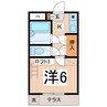 プレシャス甲府 1Kの間取り