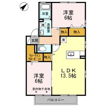 間取図 ルシーレ