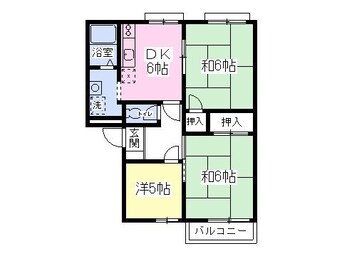 間取図 シルクタウンC