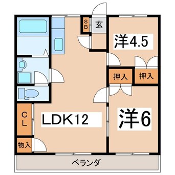 間取図 メゾン・ド・広瀬