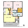 グレイスハイム A 2LDKの間取り