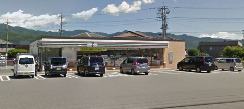 ｾﾌﾞﾝｲﾚﾌﾞﾝ 甲斐長塚店(コンビニ)まで735m グレイスハイム A