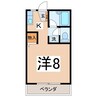 ウイングエイトJU 1Rの間取り