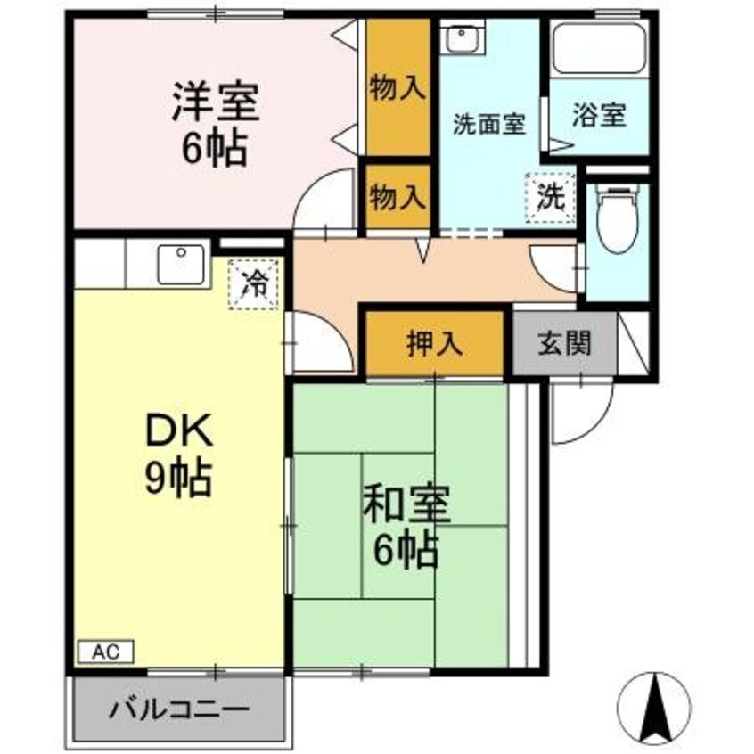 間取図 マ・メゾン・樹庭夢II