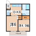 ハイツポエムの間取図