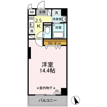 間取図 グリーンハイツ北口
