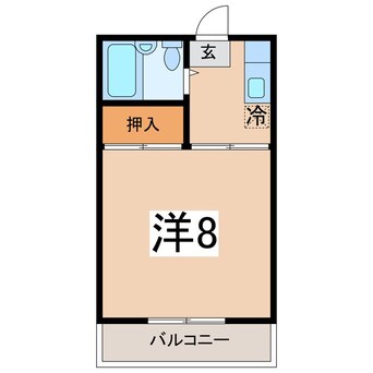 間取図 ハイツ石原