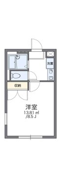 レオパレスヴィヴレＩの間取図