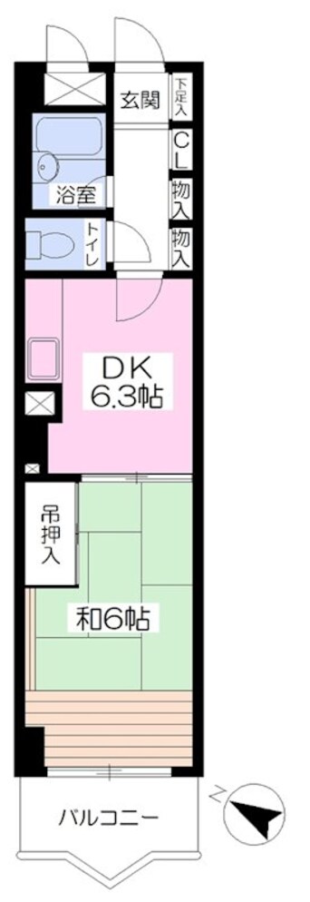 間取図 ヴィラージュ八ヶ岳