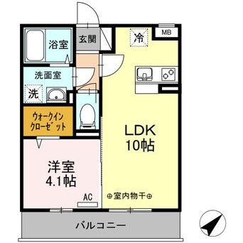 間取図 ミルキーウェイ