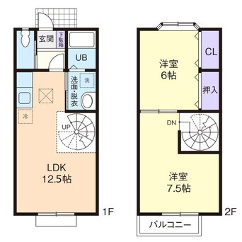 間取図 Arkadia