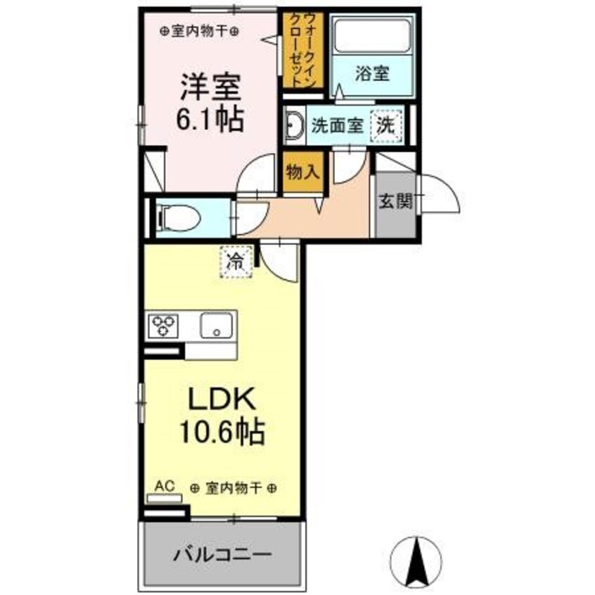 間取図 メゾンソレイユ